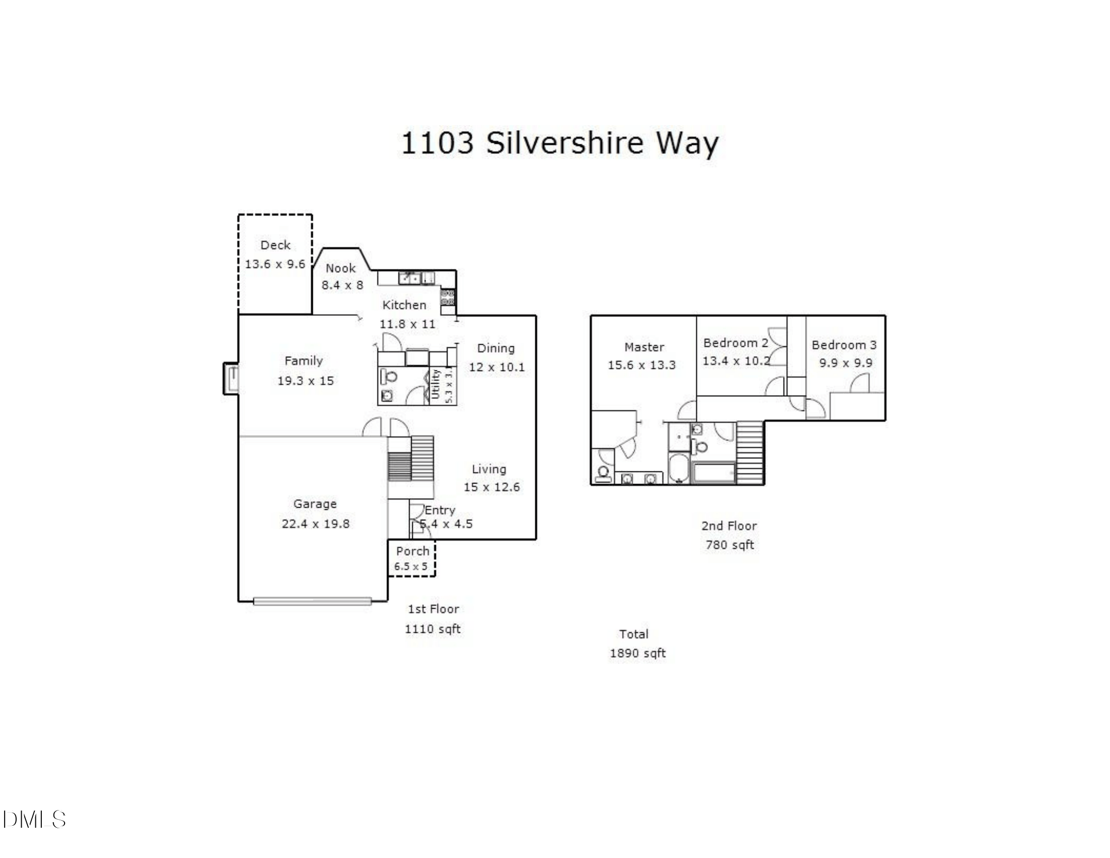 Exterior photo of 1103 Silvershire Way, Knightdale, NC 27545. MLS: 10193623