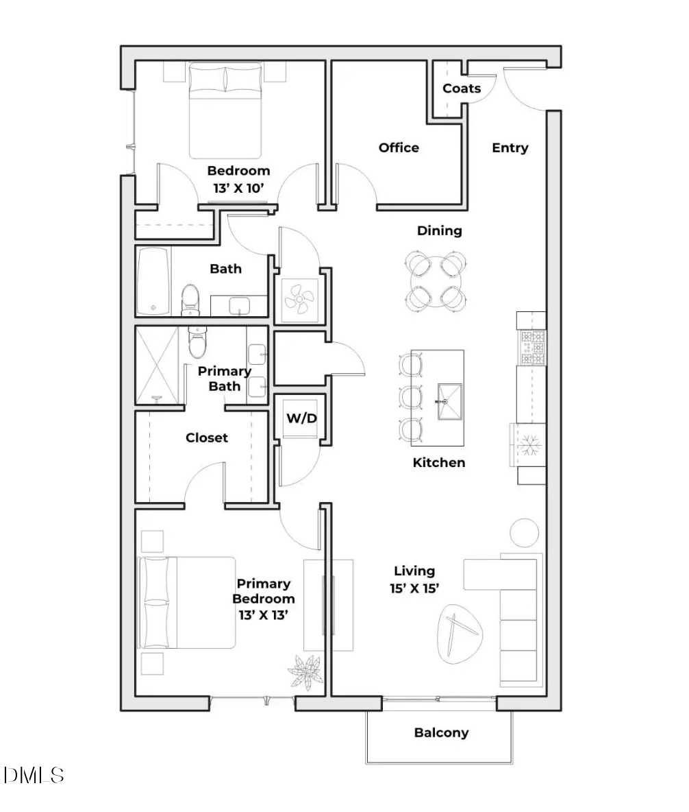 Exterior photo of 709 E Lenoir Street 207, Raleigh, NC 27601. MLS: 10200054