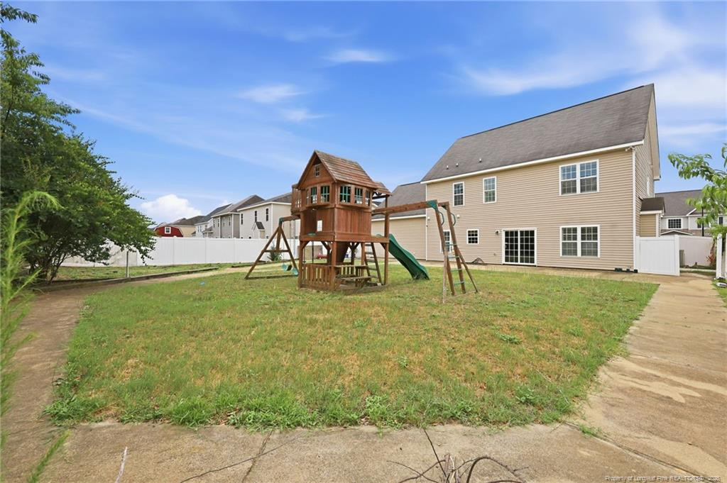 Exterior photo of 3513 Castlefield Lane, Fayetteville, NC 28306. MLS: 764961