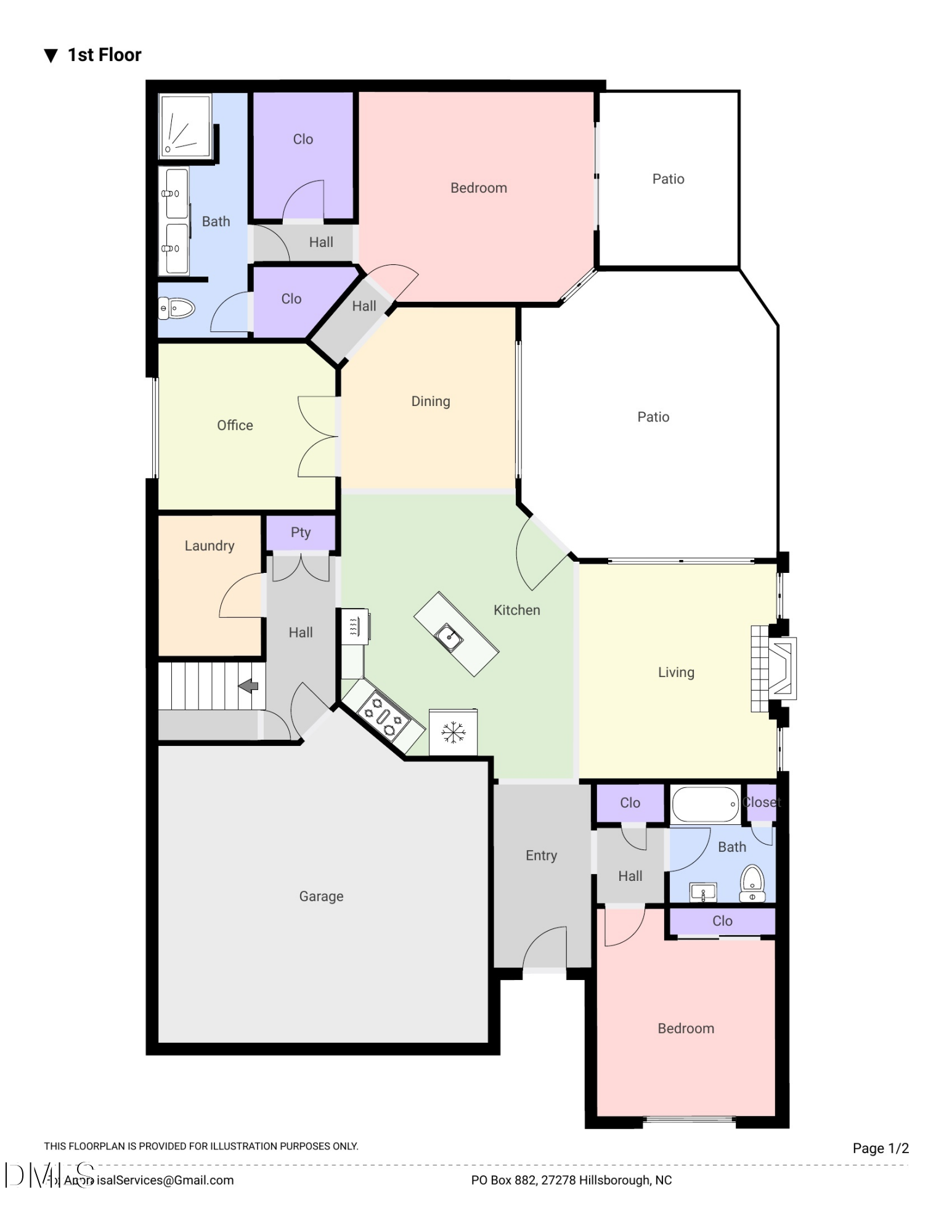Exterior photo of 1102 Gardengate Drive, Durham, NC 27703. MLS: 10192944
