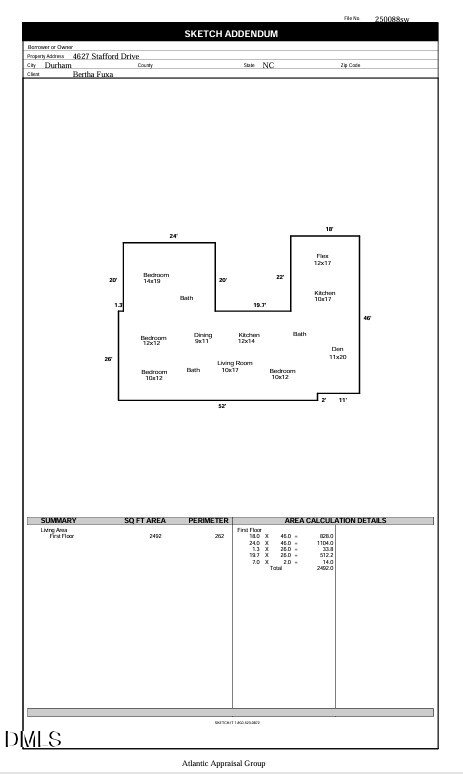 Exterior photo of 4627 Stafford Drive, Durham, NC 27705. MLS: 10197832