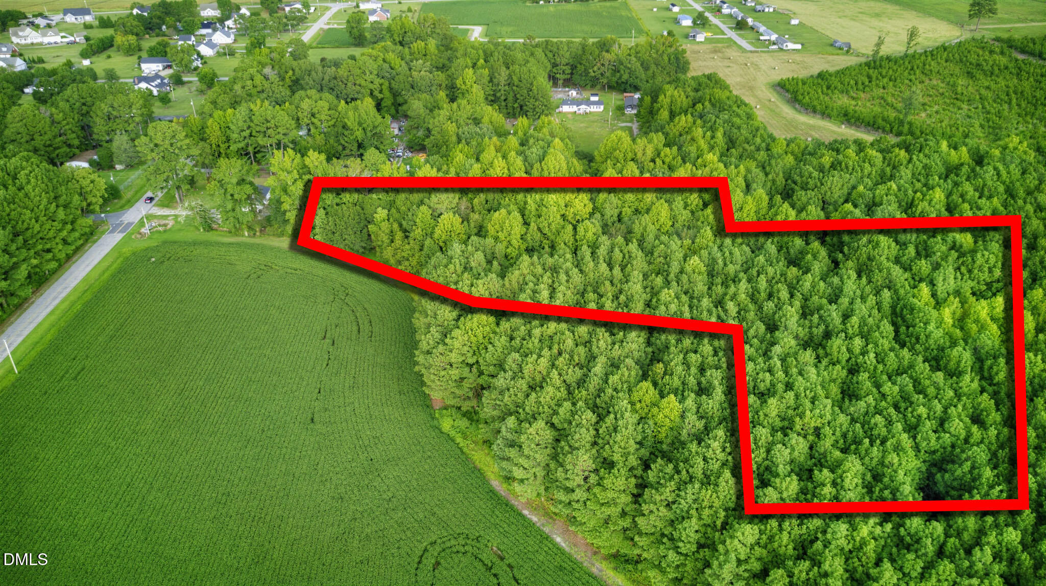 Exterior photo of 0 Brame Road, Kenly, NC 27542. MLS: 10191210