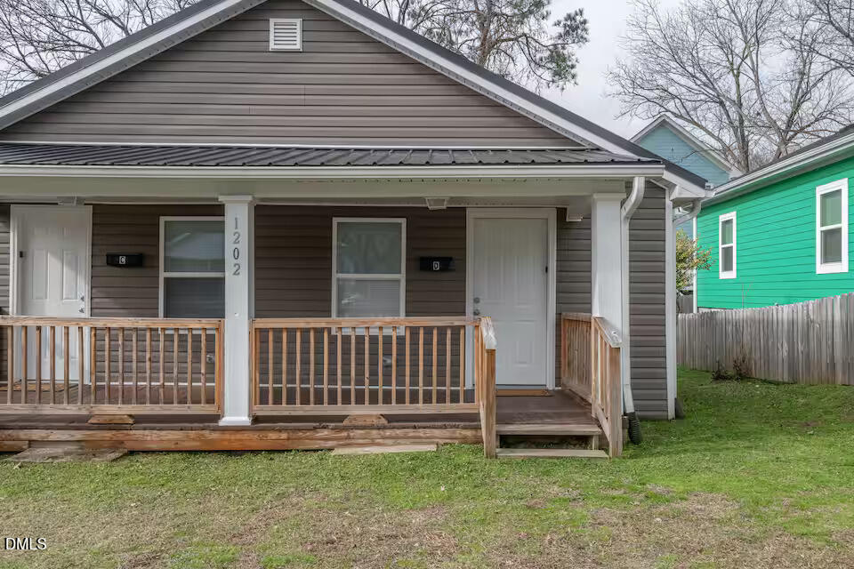 Exterior photo of 1204 Cornell Street, Durham, NC 27707. MLS: 10181978