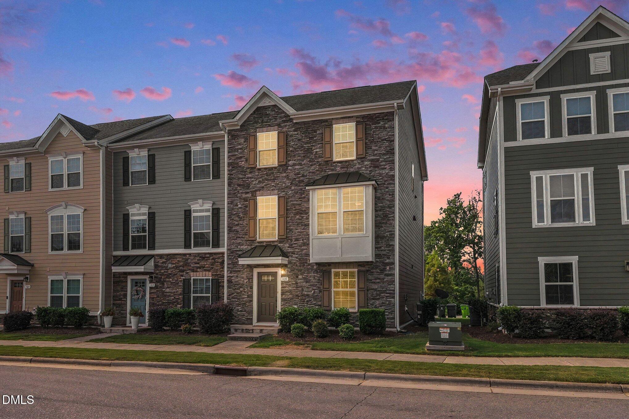 Exterior photo of 1109 Tender Drive, Apex, NC 27502. MLS: 10187355