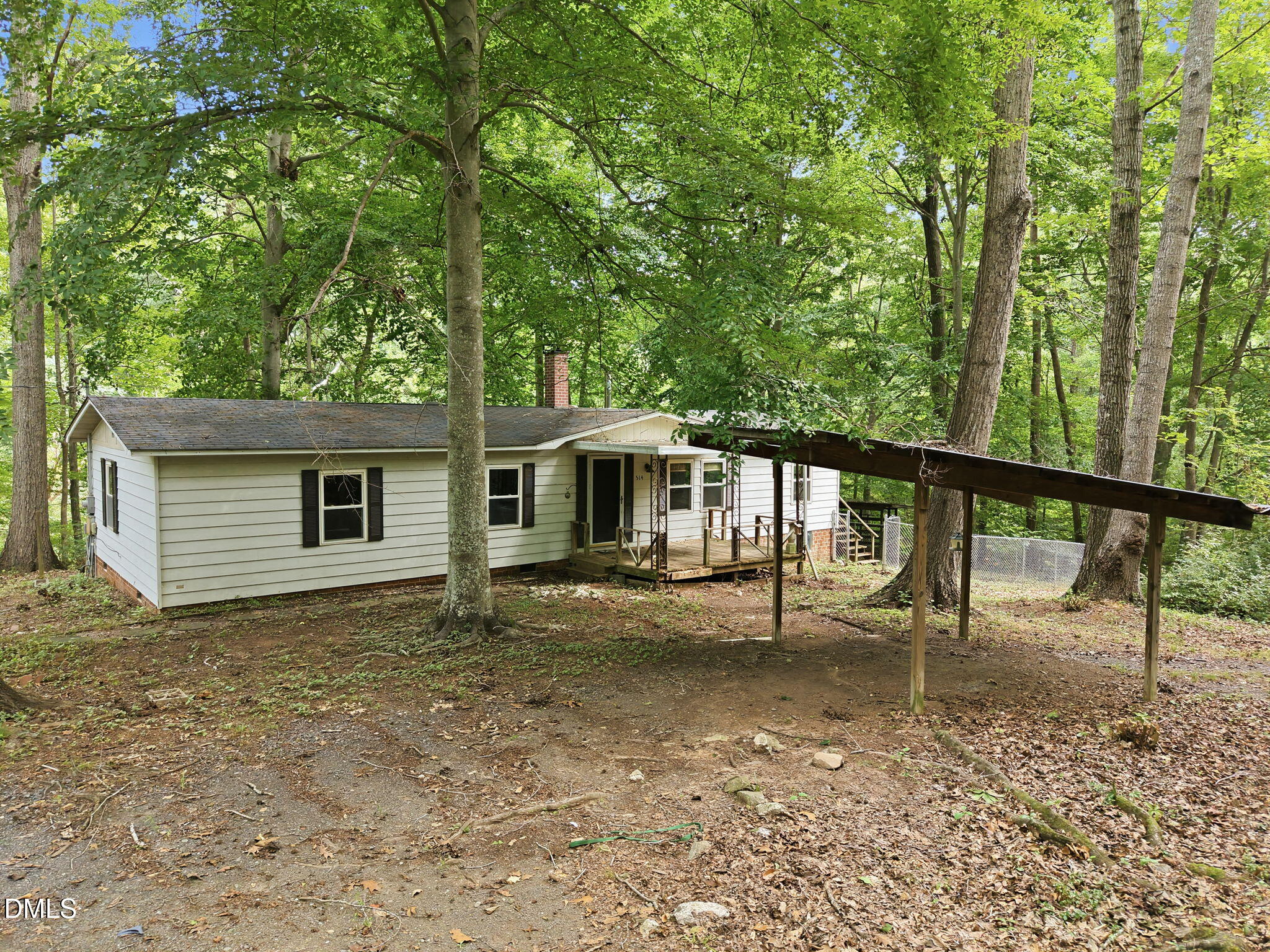 Exterior photo of 514 Miller Road, Timberlake, NC 27583. MLS: 10188033