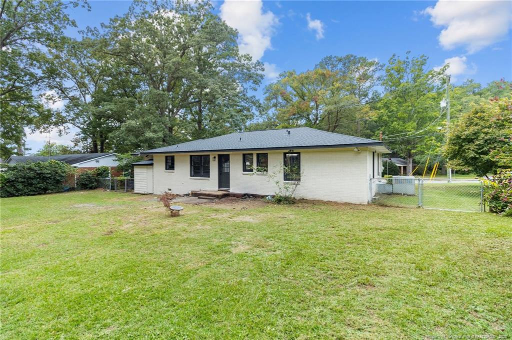 Exterior photo of 906 Shannon Drive, Fayetteville, NC 28303. MLS: 770481