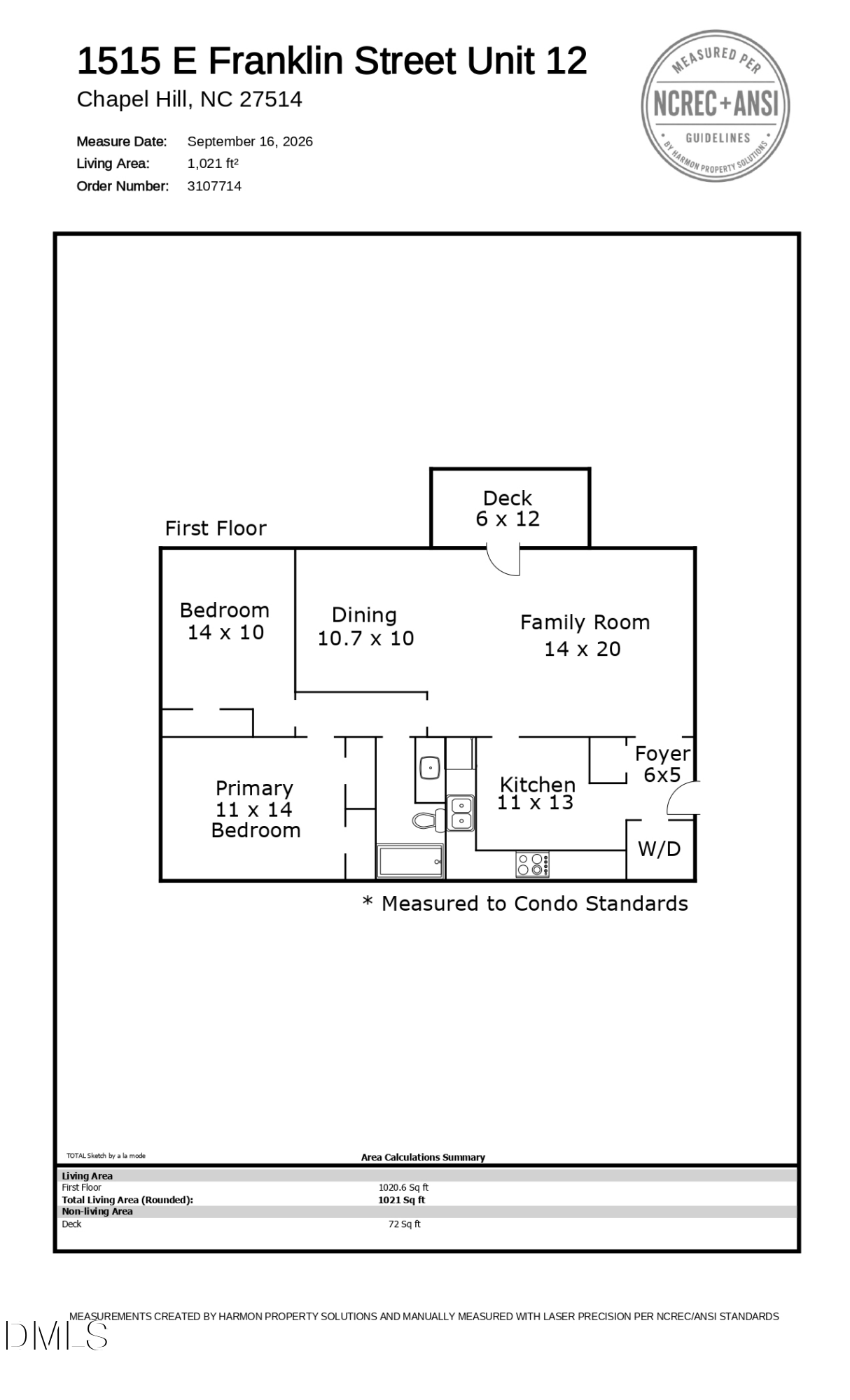 Exterior photo of 1515 E Franklin Street 12, Chapel Hill, NC 27514. MLS: 10194636