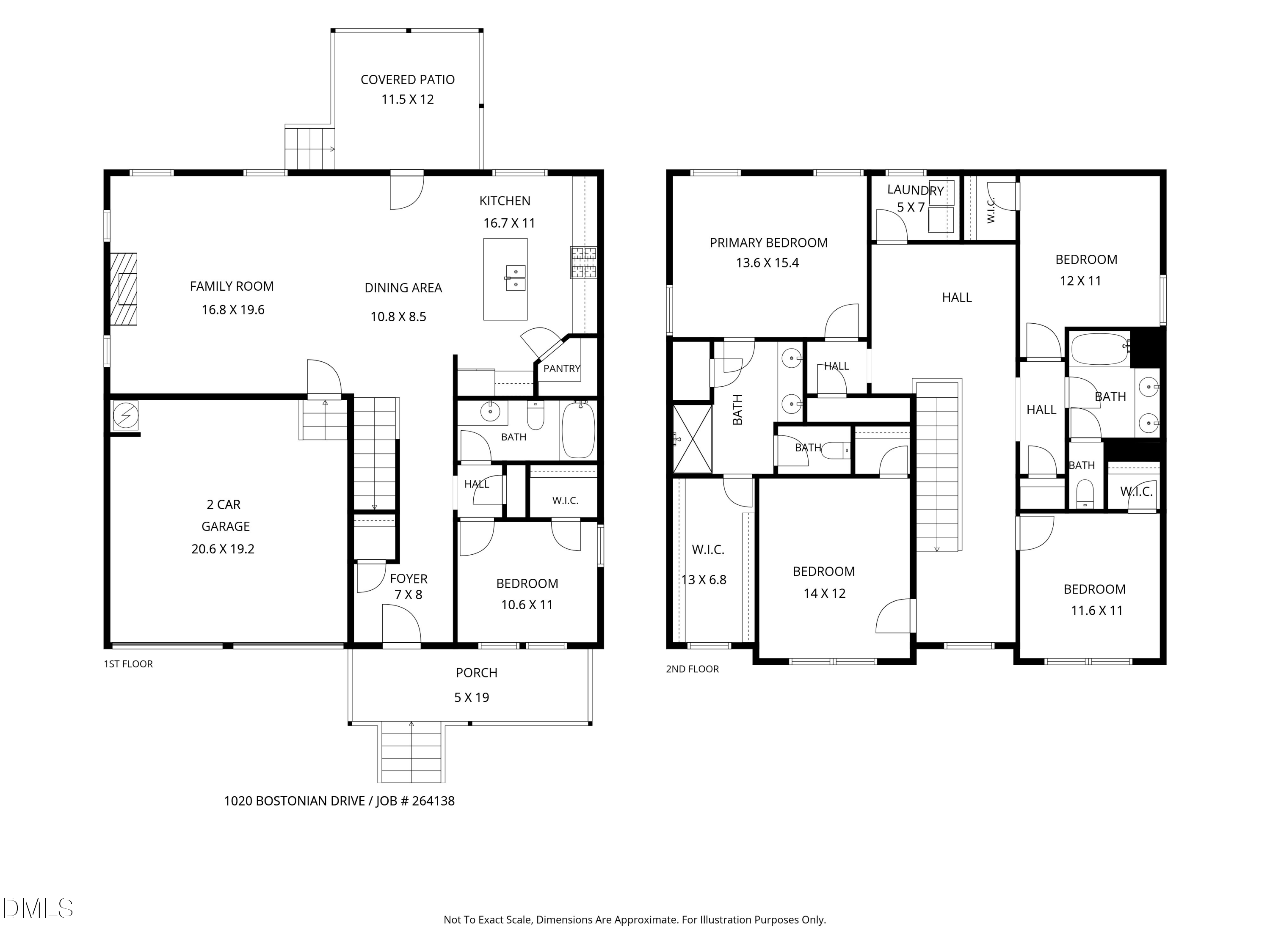Exterior photo of 1020 Bostonian Drive, Knightdale, NC 27545. MLS: 10197060