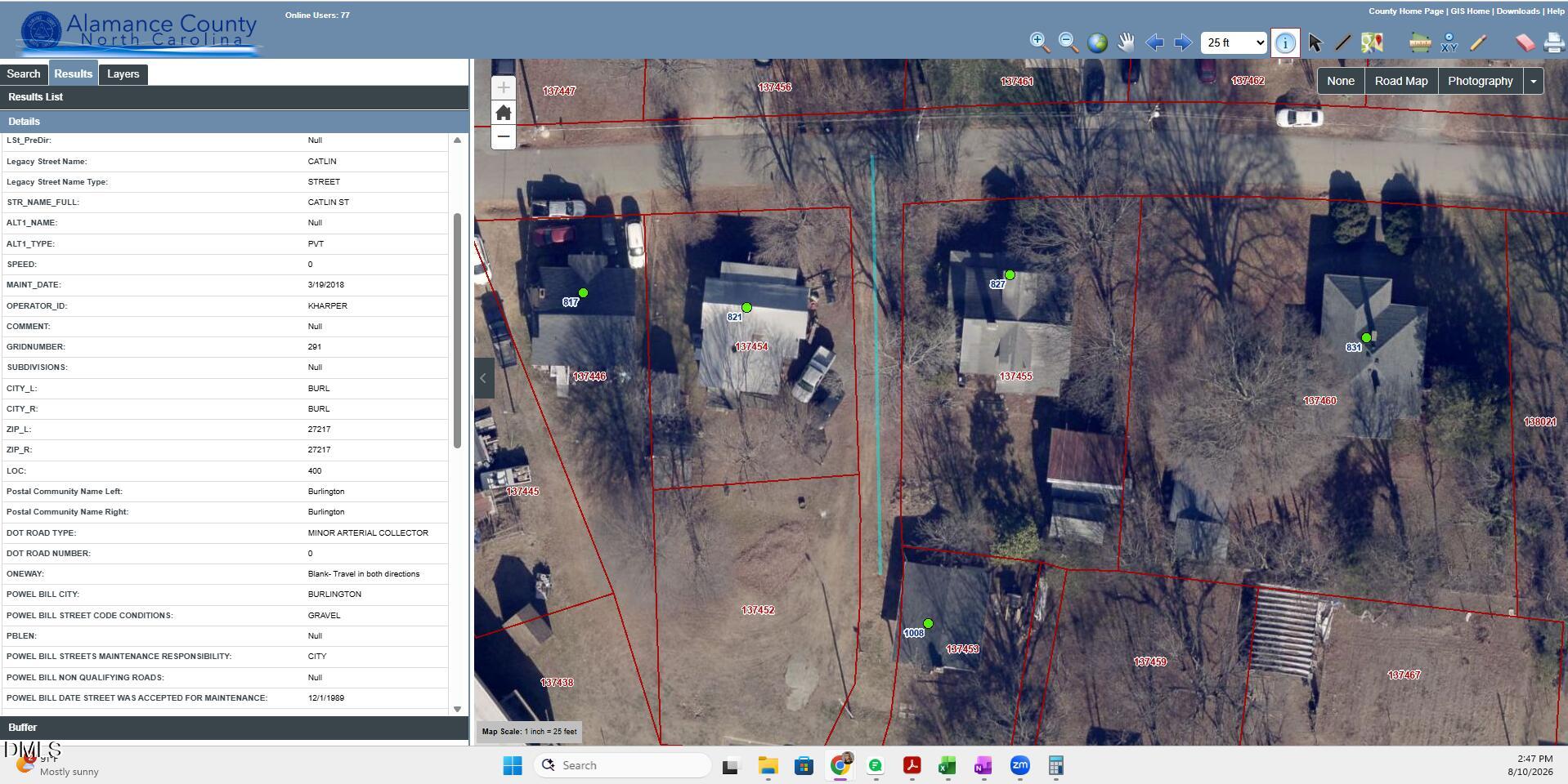 Exterior photo of 1007 Catlin Street, Burlington, NC 27217. MLS: 10187612