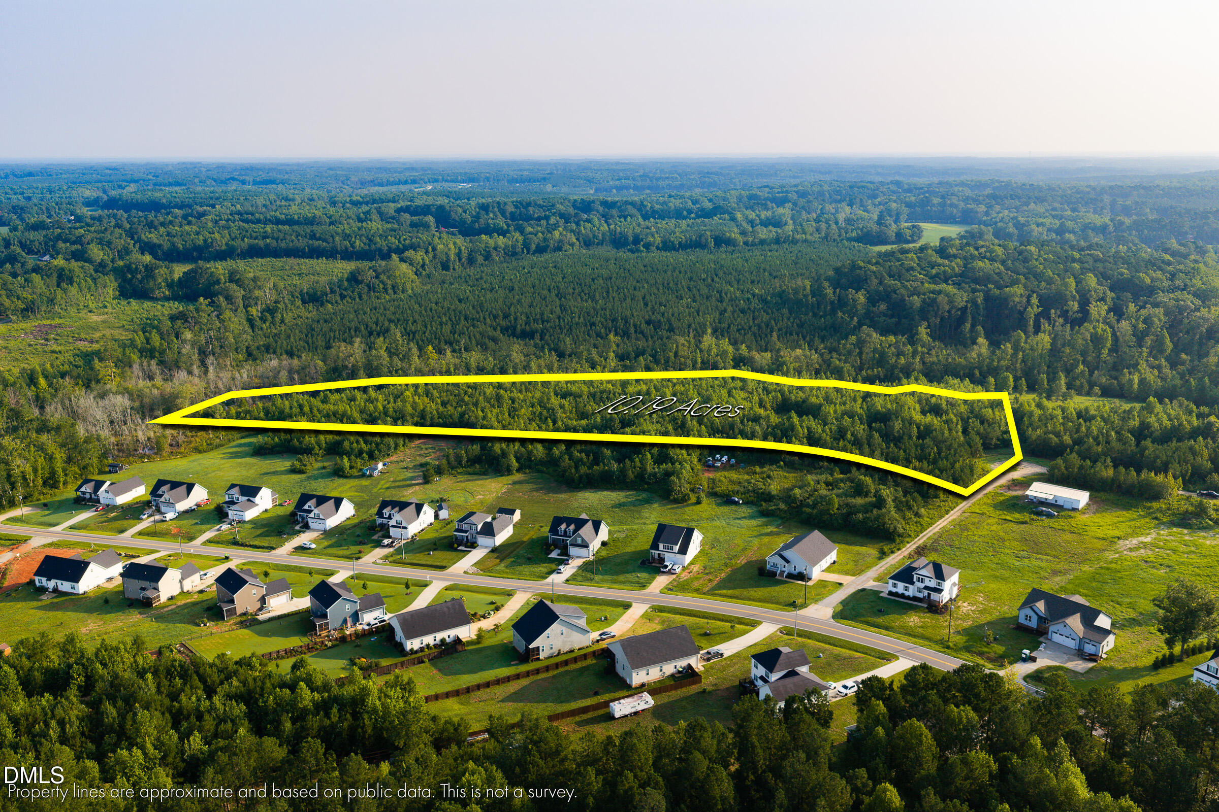 Exterior photo of 0 Boarder Creek Lane, Zebulon, NC 27597. MLS: 10186951