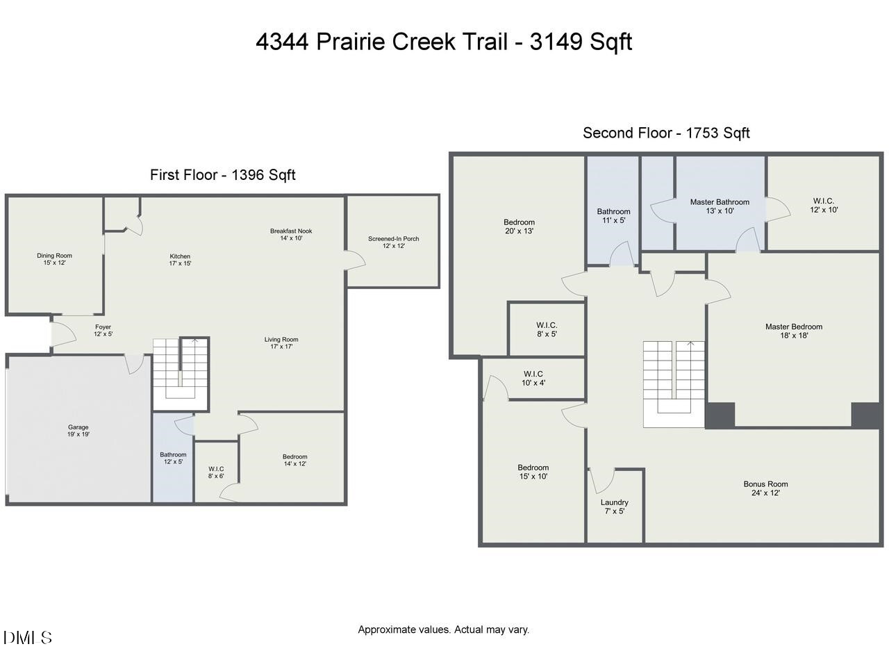 Exterior photo of 4344 Prairie Creek Trail, Raleigh, NC 27616. MLS: 10190427