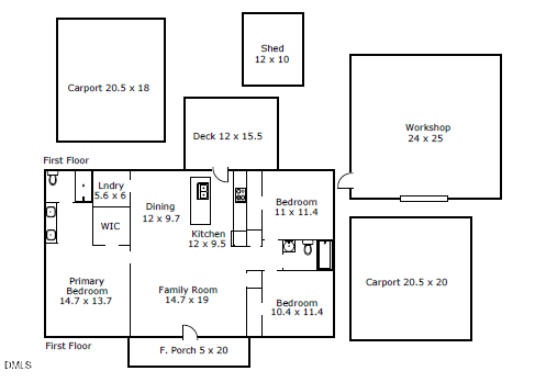 Exterior photo of 1721 Daniels Farm Road, Mebane, NC 27302. MLS: 10194403