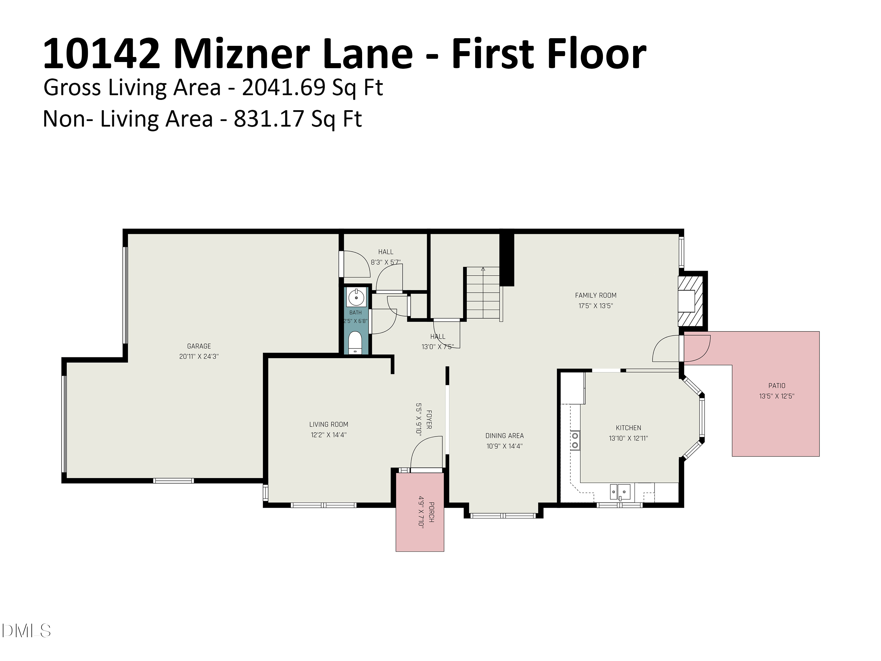 Exterior photo of 10142 Mizner Lane, Raleigh, NC 27617. MLS: 10173798