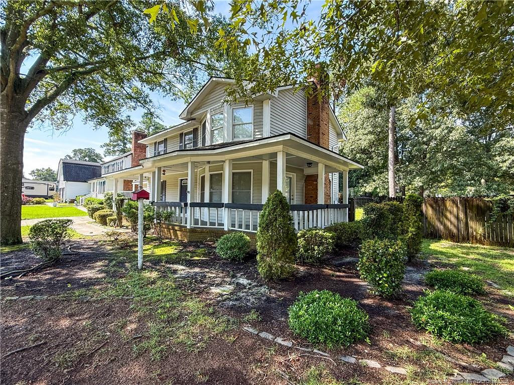 Exterior photo of 3489 Thorndike Drive, Fayetteville, NC 28311. MLS: 768545