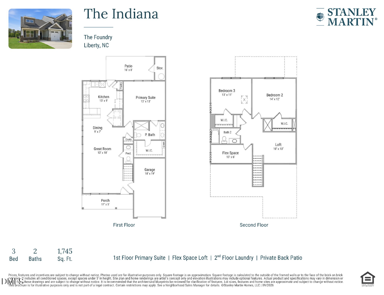 Exterior photo of 114 Sienna Court, Liberty, NC 27298. MLS: 10198854