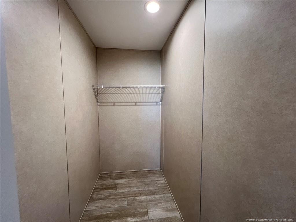 Bedroom closet view