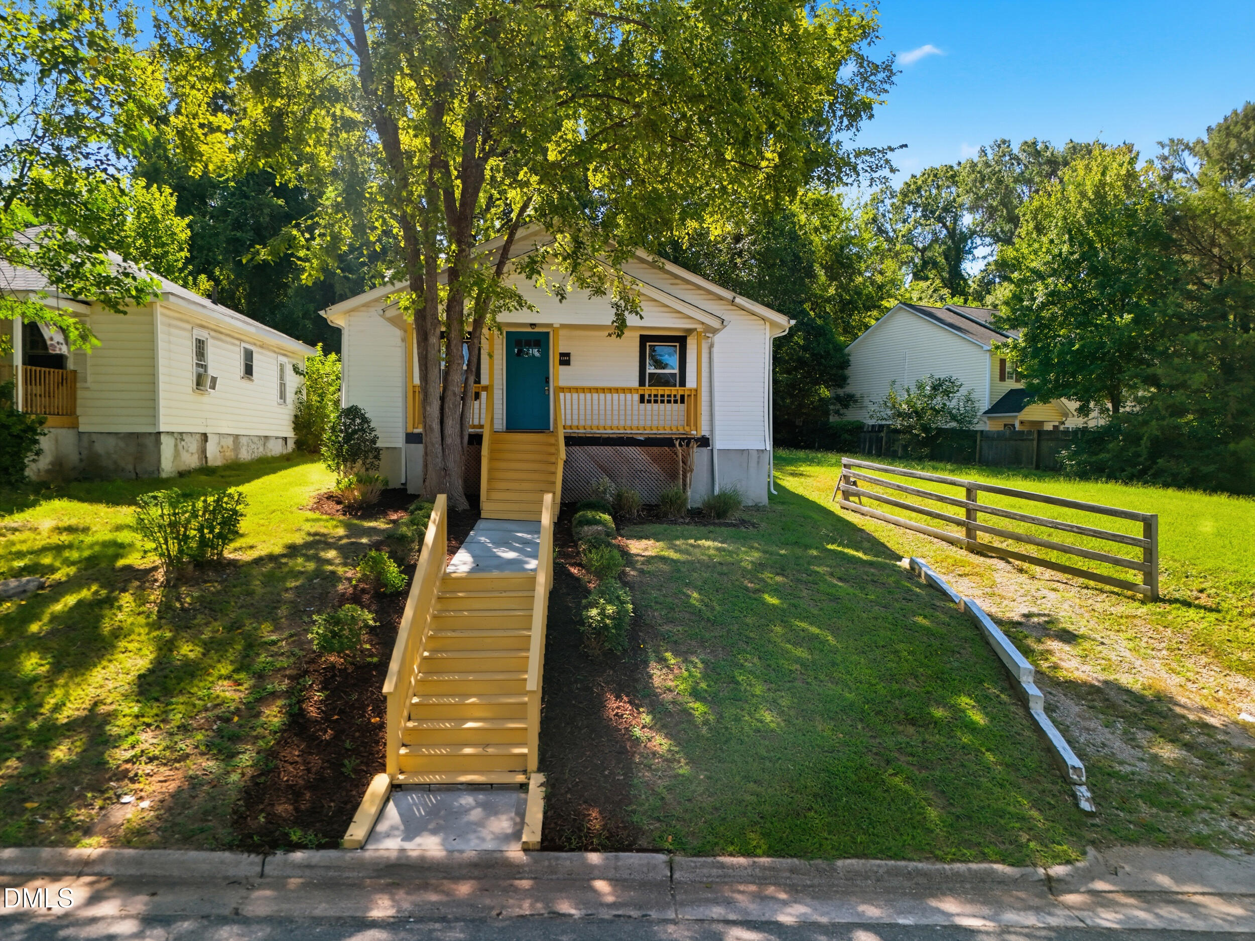 Exterior photo of 1208 Drew Street, Durham, NC 27701. MLS: 10191789