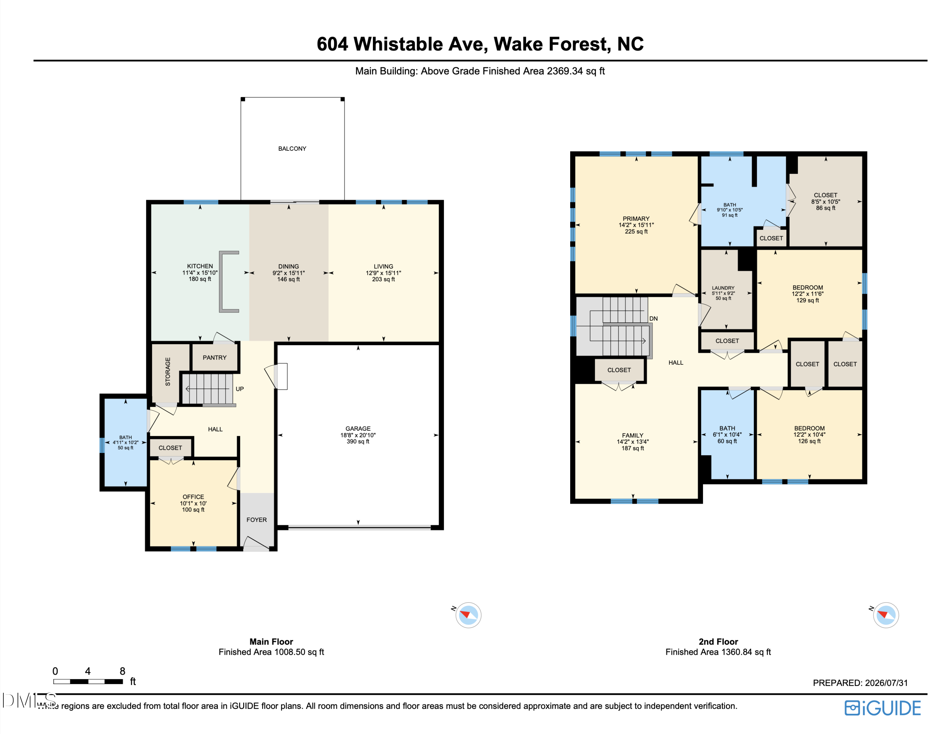 Exterior photo of 604 Whistable Avenue, Wake Forest, NC 27587. MLS: 10184364