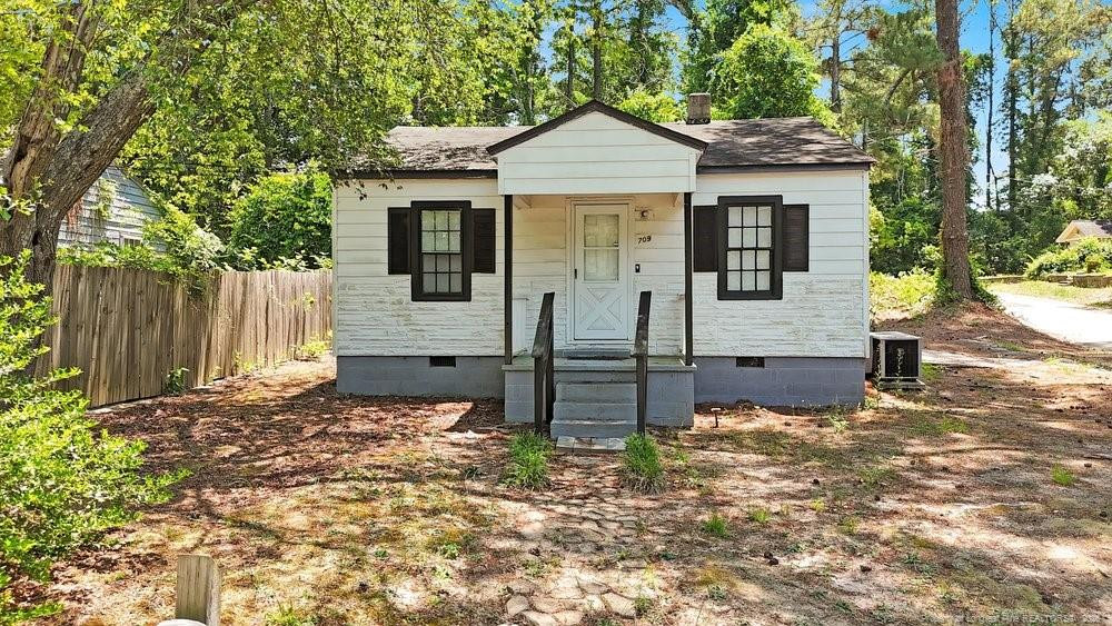 Exterior photo of 709 Lakeland Street, Fayetteville, NC 28301. MLS: 765779