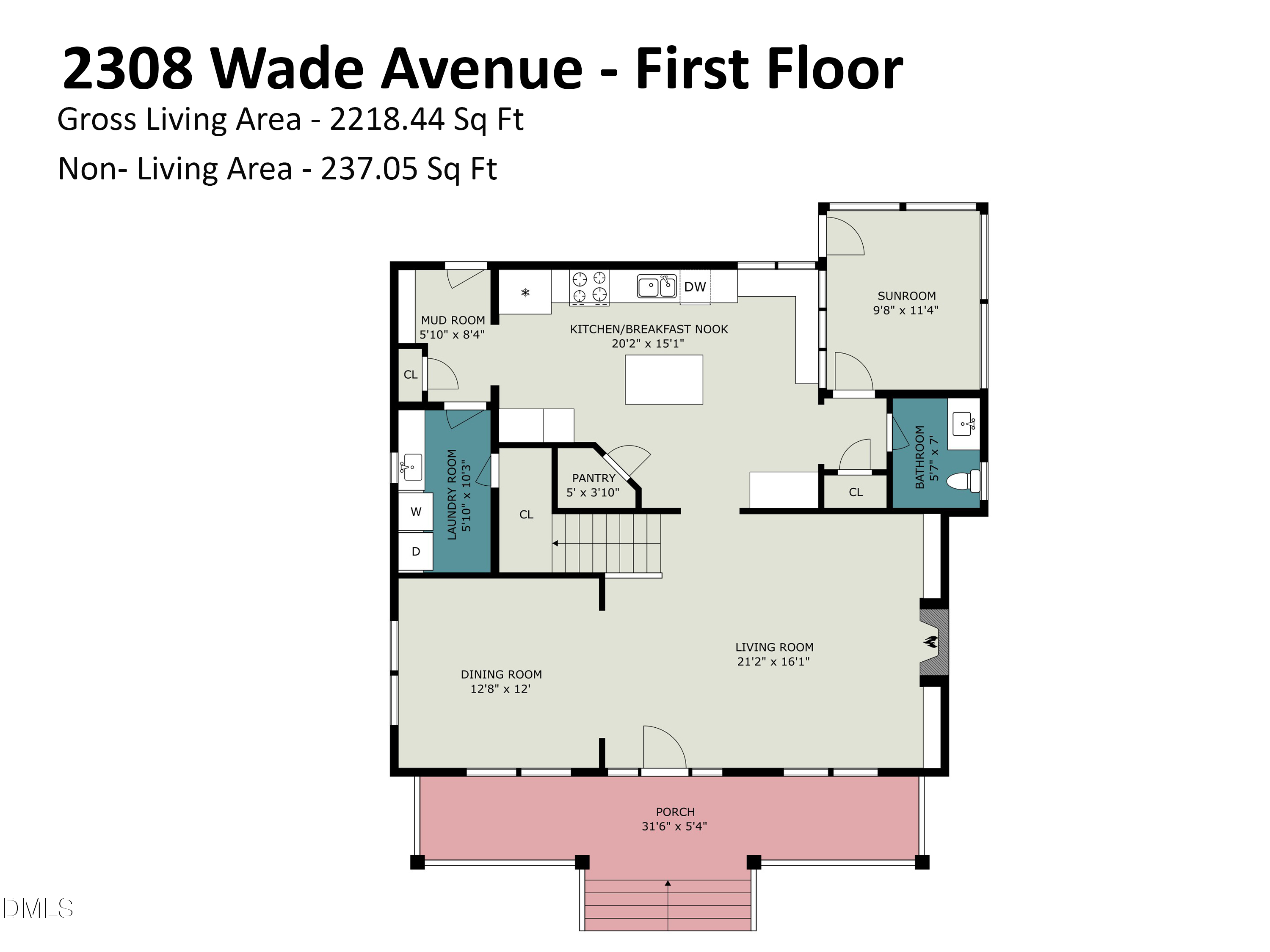 Exterior photo of 2308 Wade Avenue, Raleigh, NC 27607. MLS: 10195585