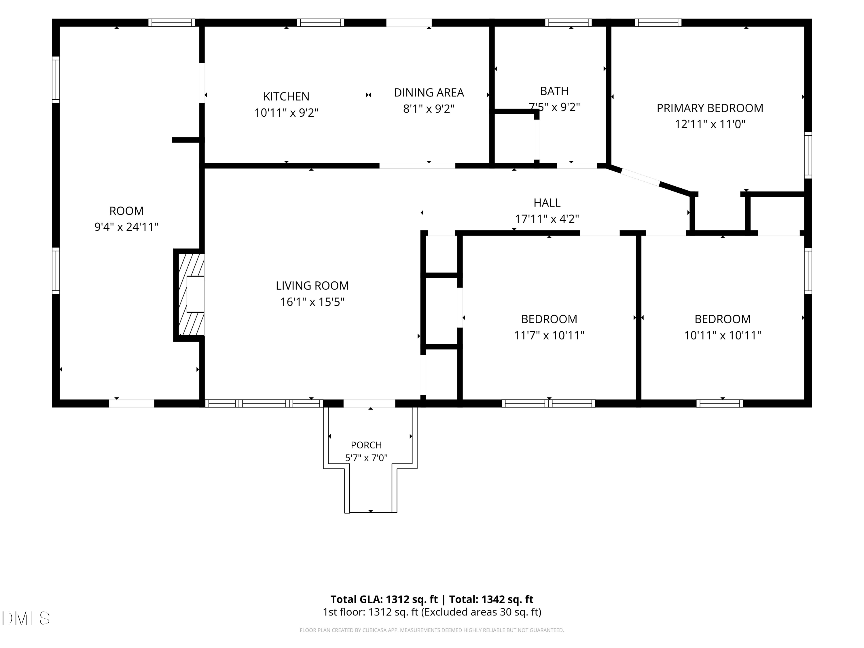Exterior photo of 909 Brooks Avenue, Garner, NC 27529. MLS: 10190829
