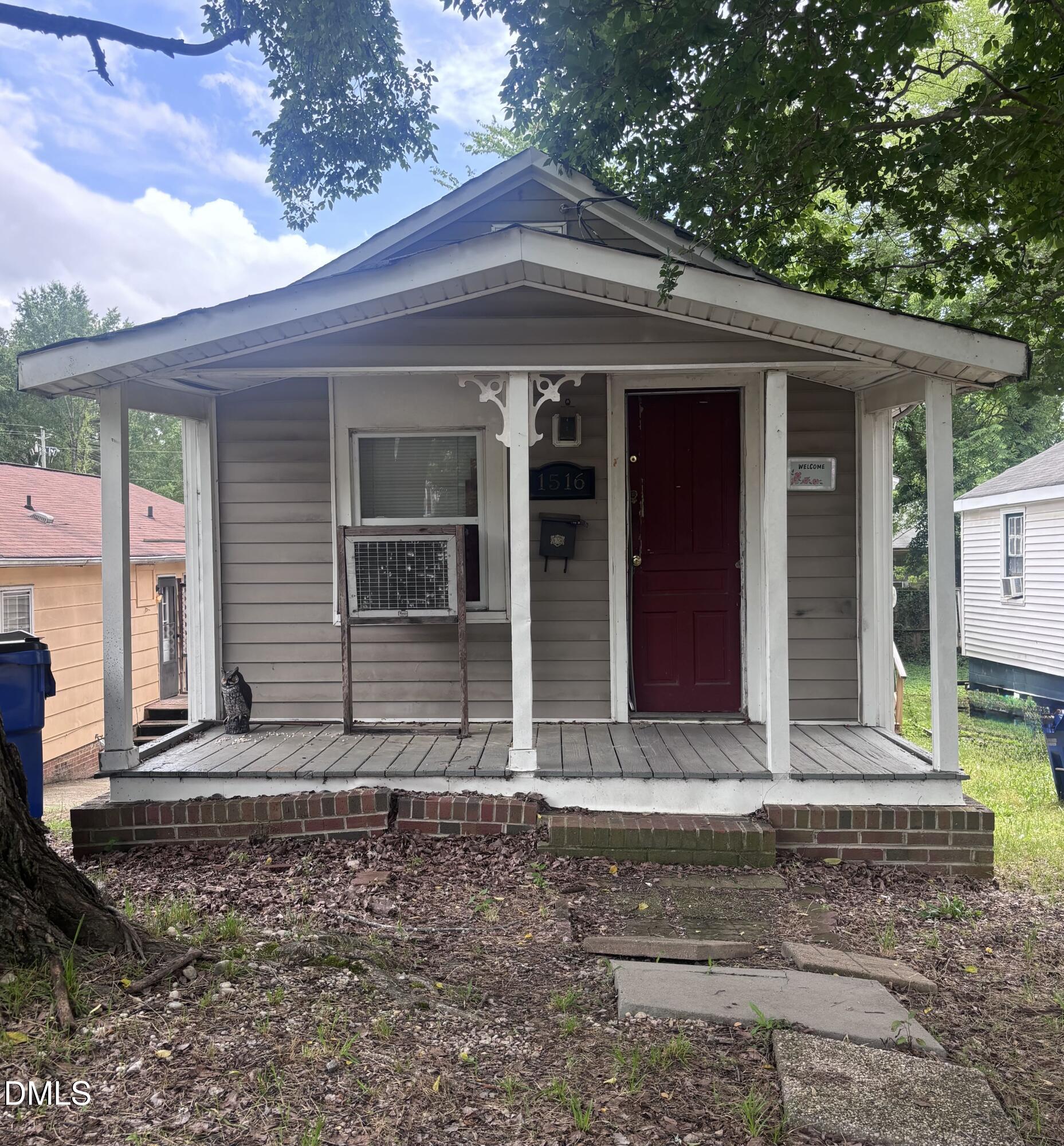 Exterior photo of 1516 Beauty Avenue, Raleigh, NC 27610. MLS: 10171636