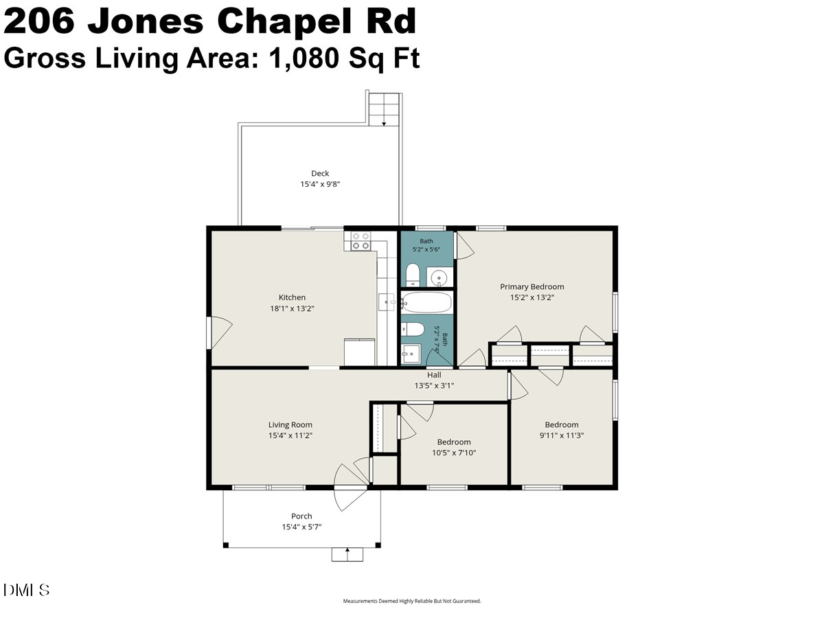 Exterior photo of 206 Jones Chapel Road, Norlina, NC 27563. MLS: 10182635