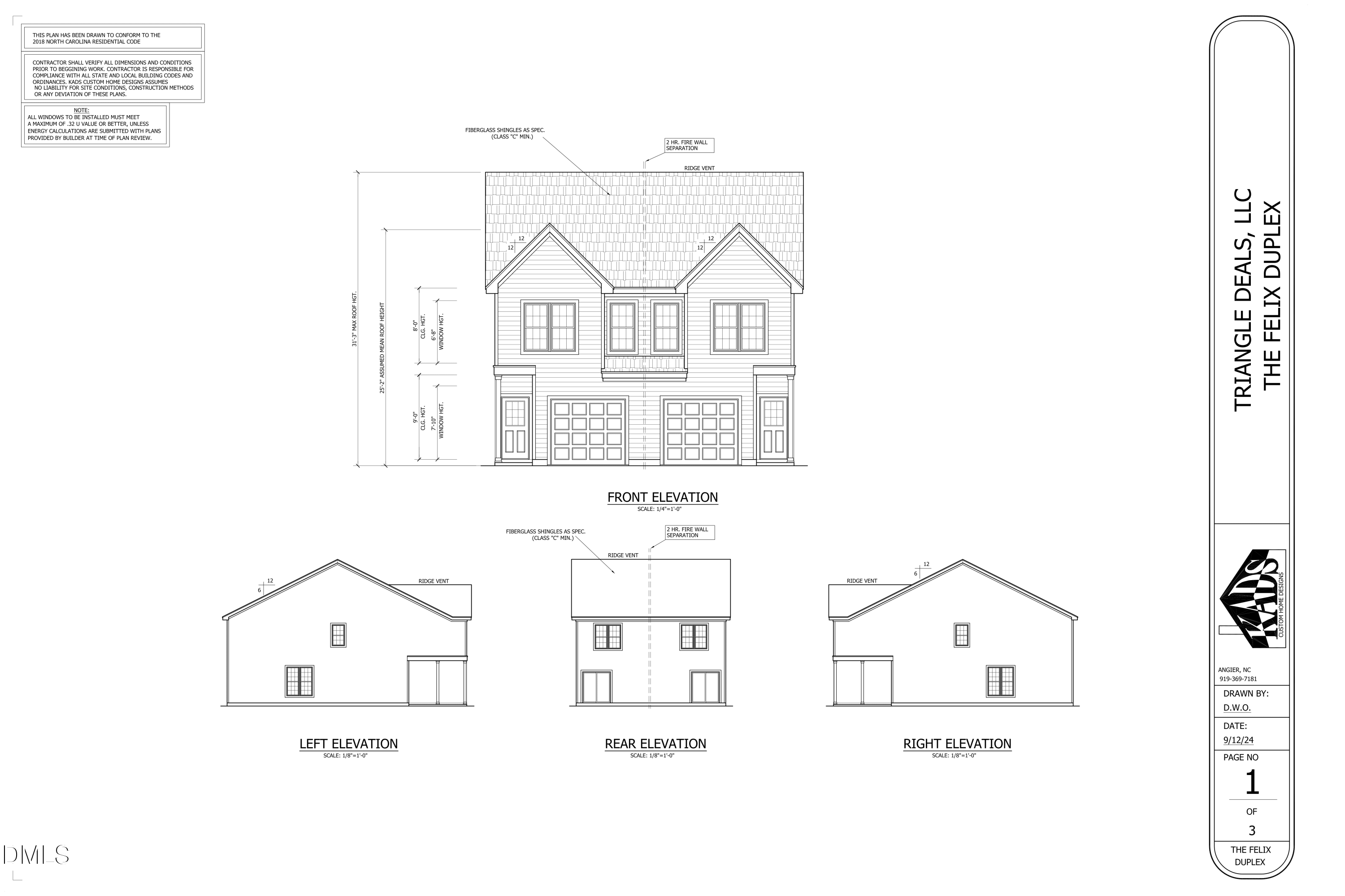 Exterior photo of 309-311 Rocky Street, Rocky Mount, NC 27803. MLS: 10145201