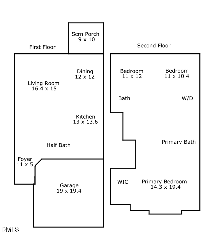 Exterior photo of 416 Durants Neck Lane, Morrisville, NC 27560. MLS: 10192248