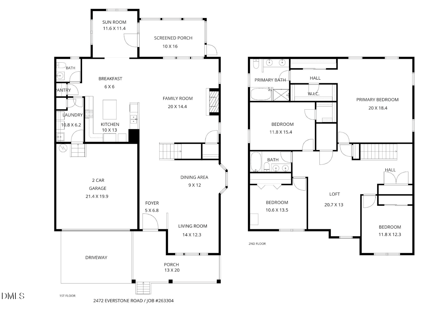 Exterior photo of 2472 Everstone Road, Wake Forest, NC 27587. MLS: 10187802