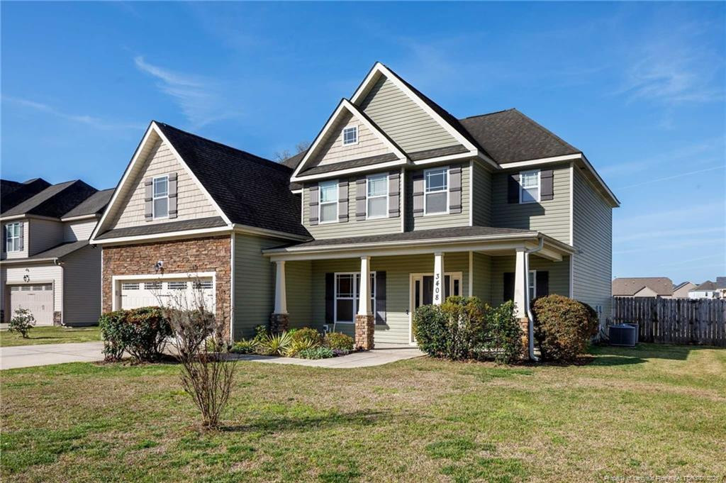 Exterior photo of 3408 Summer Cove Drive, Fayetteville, NC 28306. MLS: 750525
