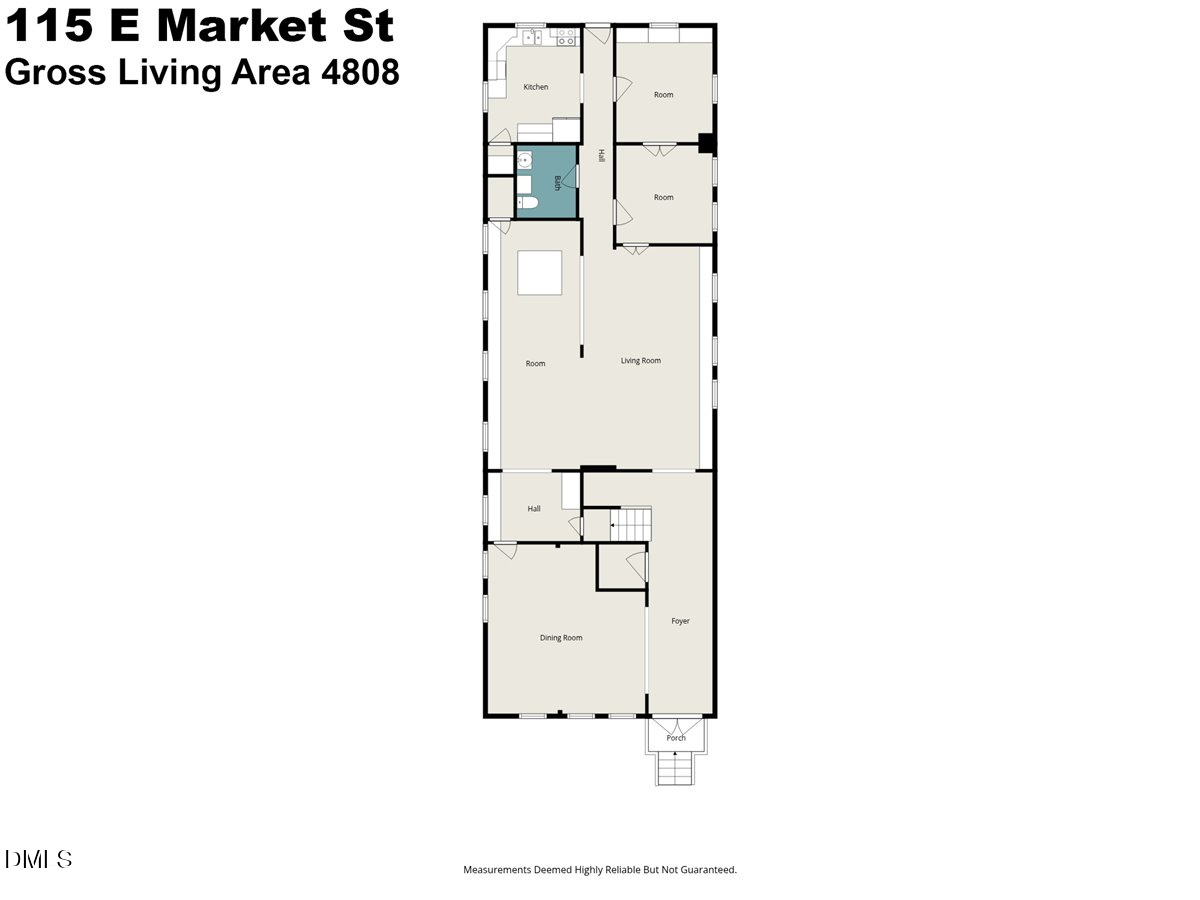 Exterior photo of 115 E Market Street, Warrenton, NC 27589. MLS: 10130618