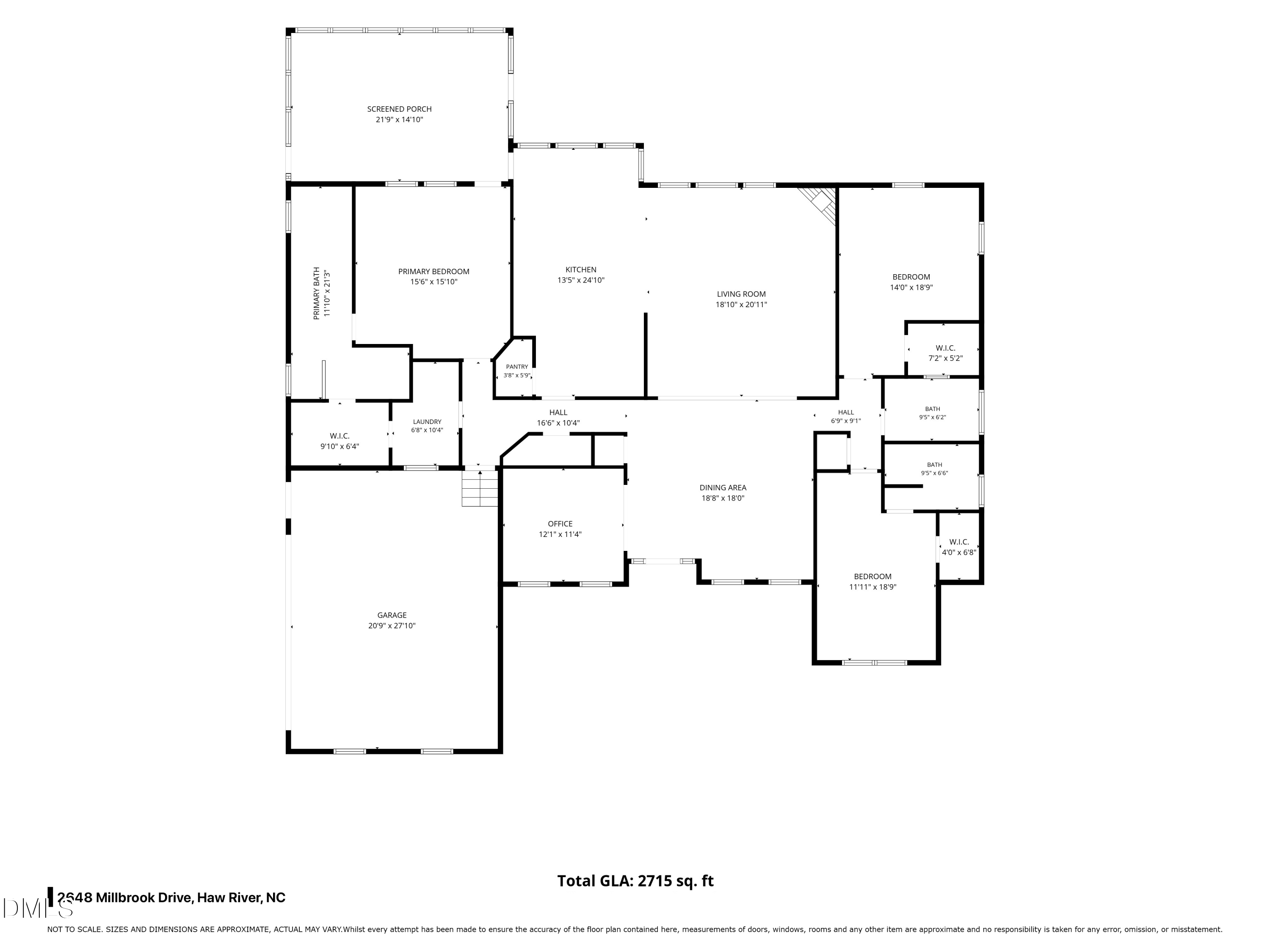 Exterior photo of 2648 Millbrook Drive, Haw River, NC 27258. MLS: 10170351