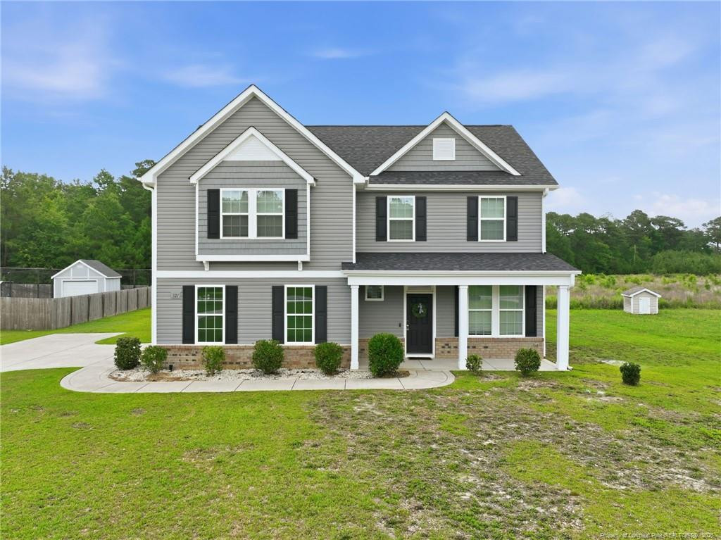 Exterior photo of 321 Gadson Drive, Hope Mills, NC 28348. MLS: 764670