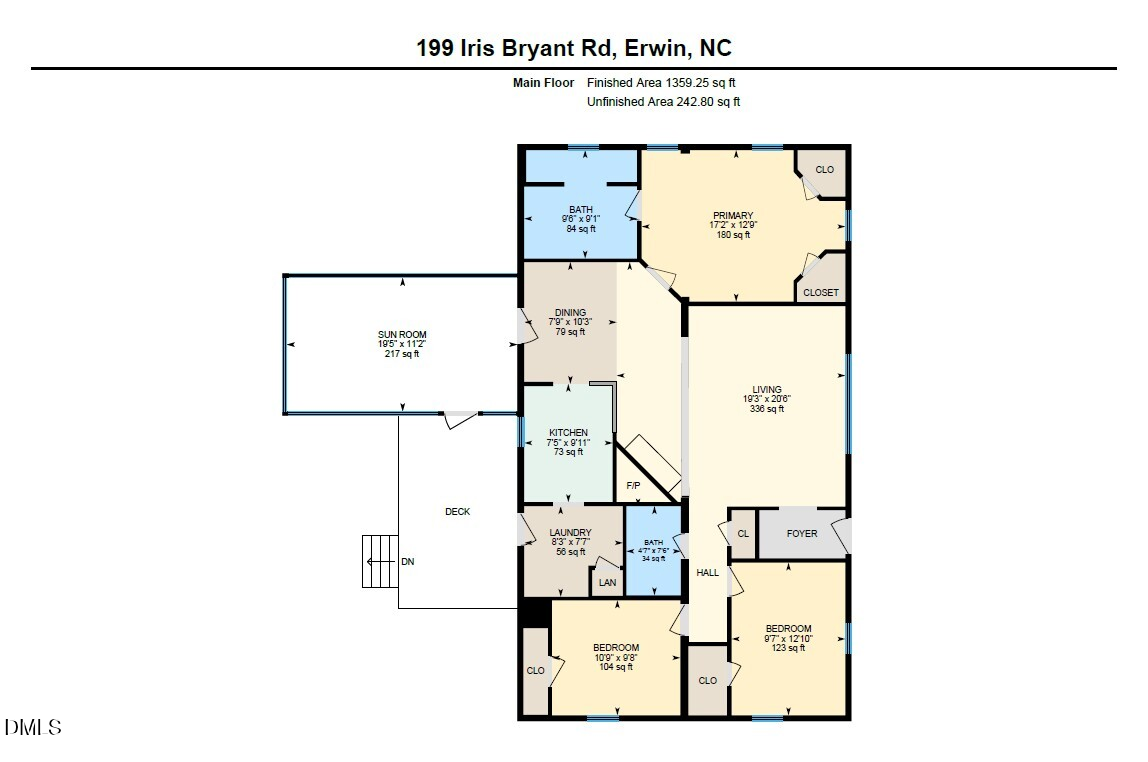 Exterior photo of 199 Iris Bryant Road, Erwin, NC 28339. MLS: 10167995