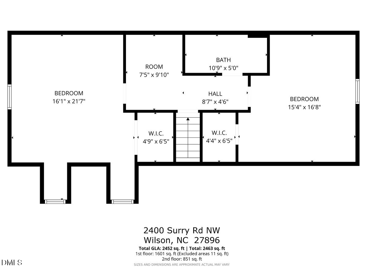 Exterior photo of 2400 Surry Road NW, Wilson, NC 27896. MLS: 10190478