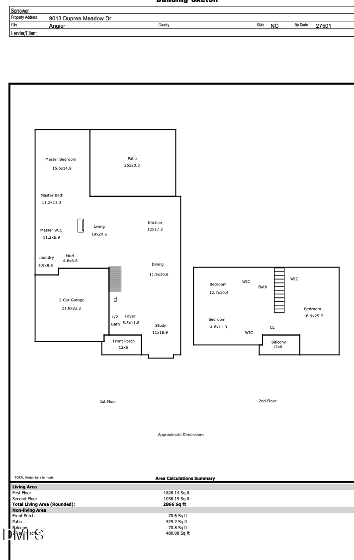 Exterior photo of 9013 Dupree Meadow Drive, Angier, NC 27501. MLS: 10198206