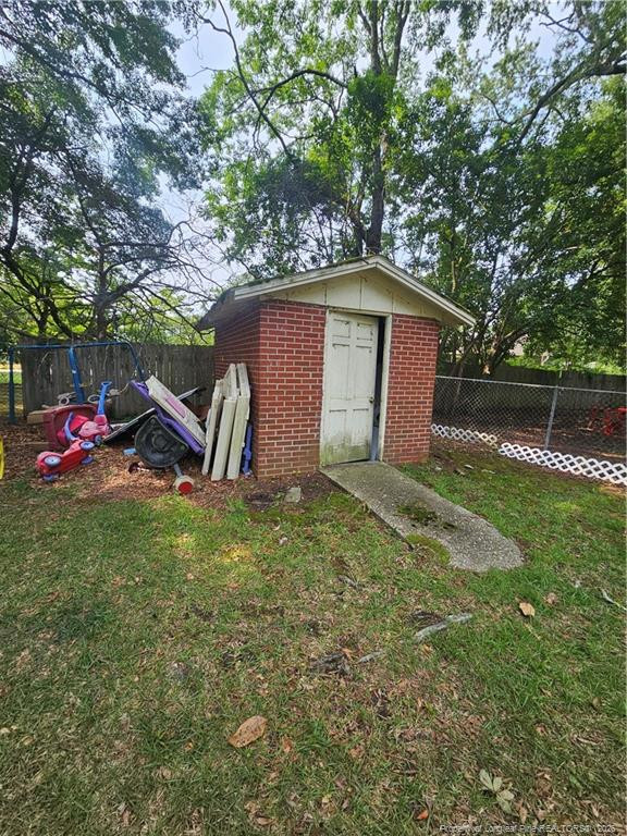 Exterior photo of 1448 Pamalee Drive, Fayetteville, NC 28303. MLS: 762262
