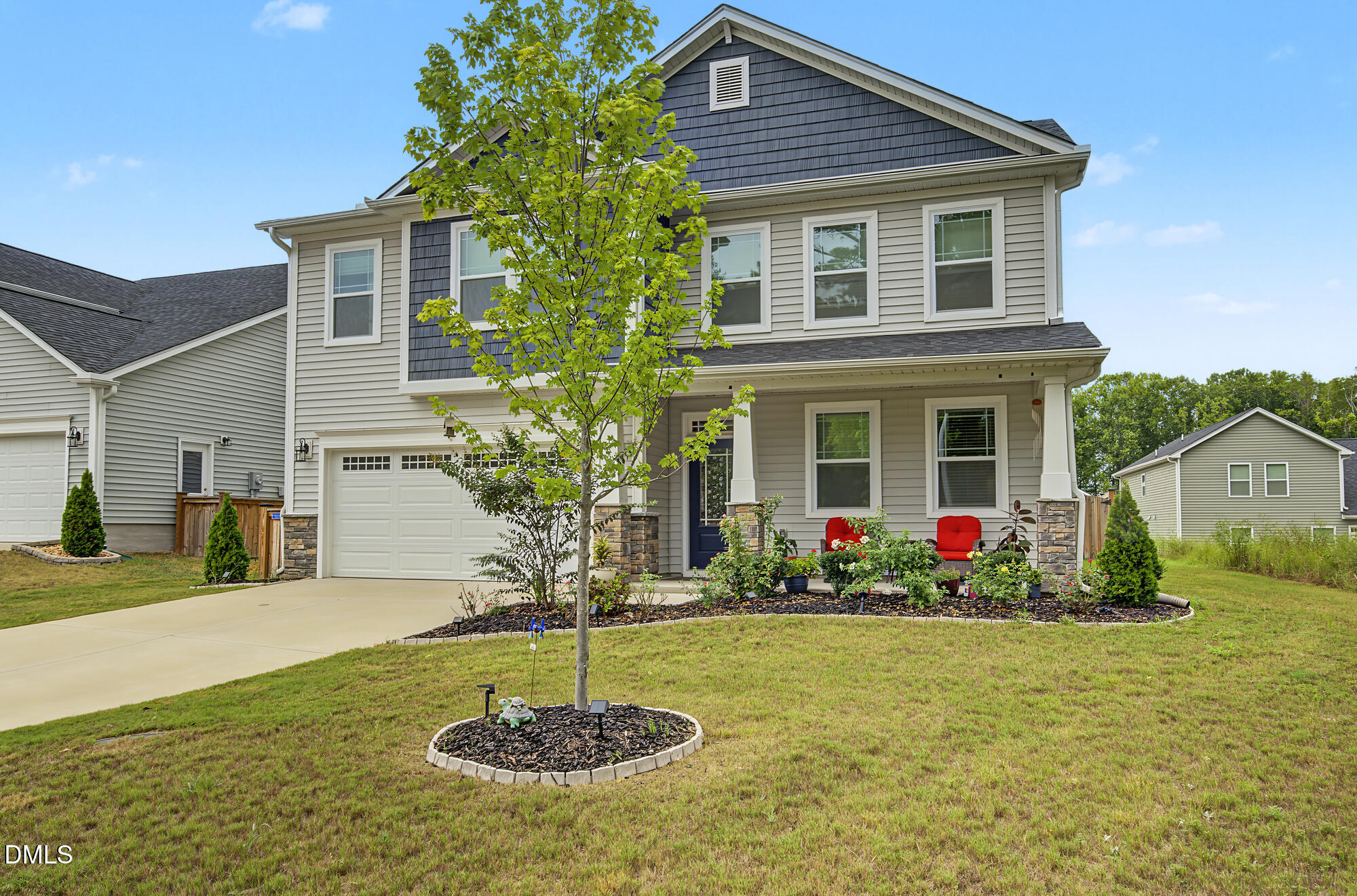 Exterior photo of 1300 Rathdrum Court, Holly Springs, NC 27540. MLS: 10195757