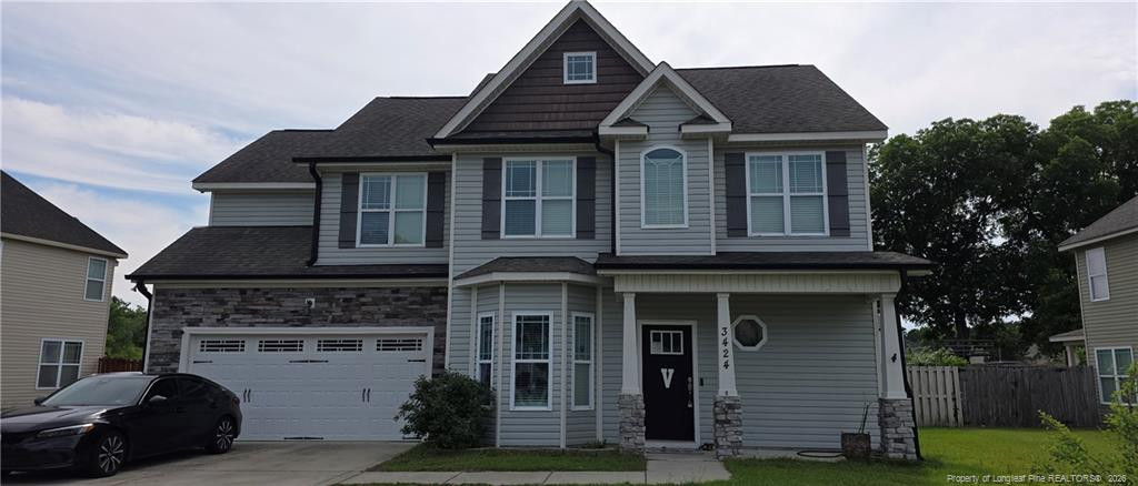 Exterior photo of 3424 Summer Cove Drive, Fayetteville, NC 28306. MLS: 763516