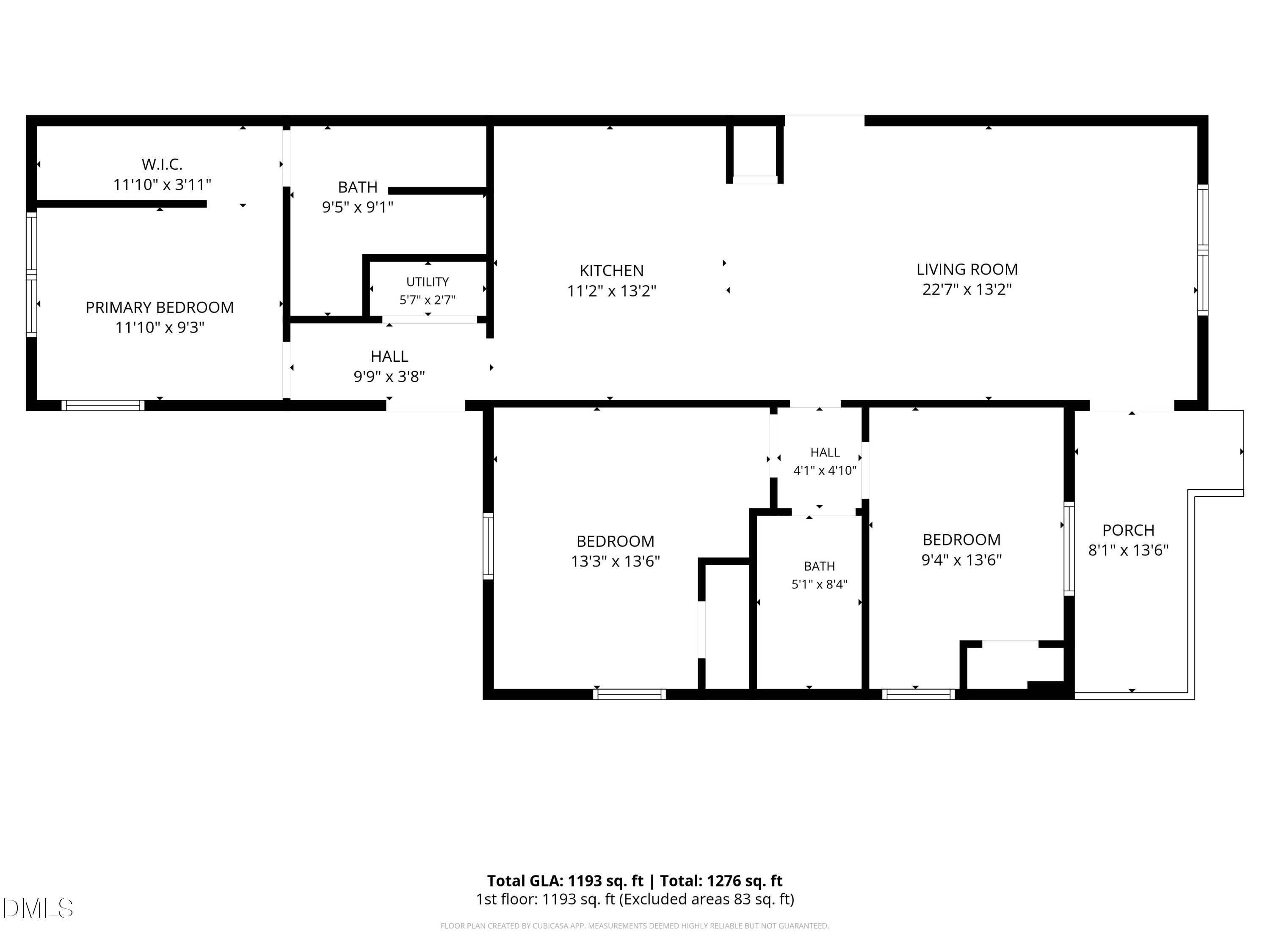 Exterior photo of 2810 Ashe Street, Durham, NC 27703. MLS: 10187750