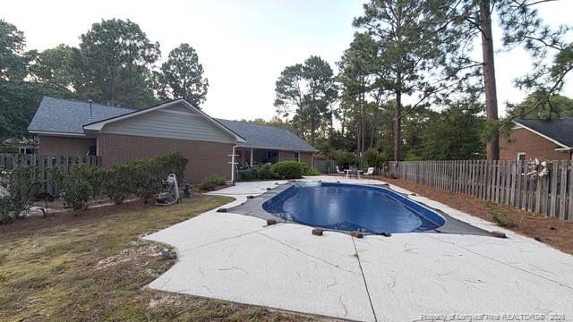 Exterior photo of 6463 Windy Creek Way, Fayetteville, NC 28306. MLS: 764730
