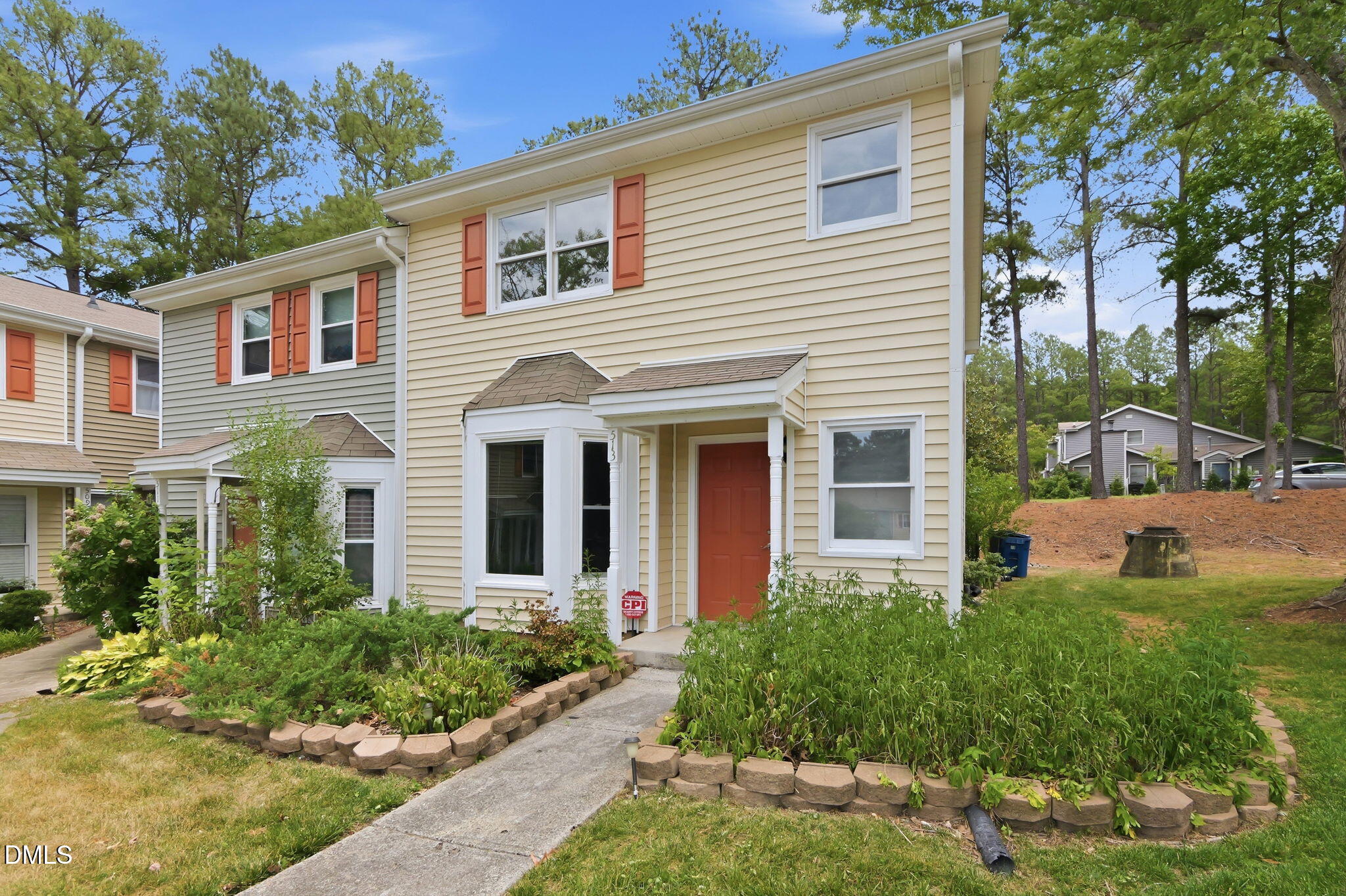 Exterior photo of 513 Darby Glen Lane, Durham, NC 27713. MLS: 10177966