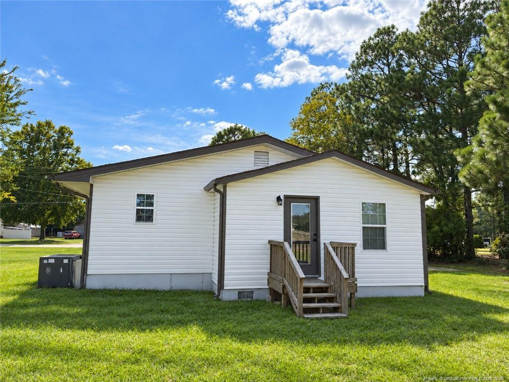 Exterior photo of 3632 Pine Cone Lane, Fayetteville, NC 28306. MLS: 769019