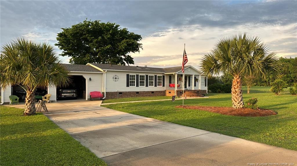 Exterior photo of 895 Stephens Road, Lumberton, NC 28358. MLS: 730046