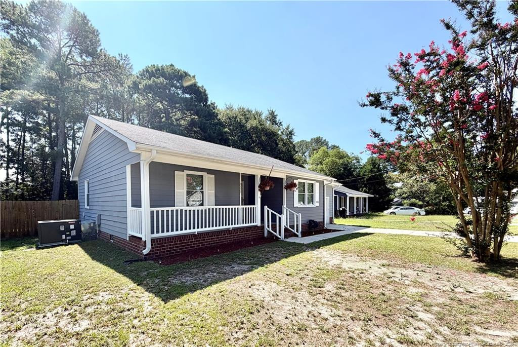 Exterior photo of 5122 Double Oaks Drive, Fayetteville, NC 28306. MLS: 766121