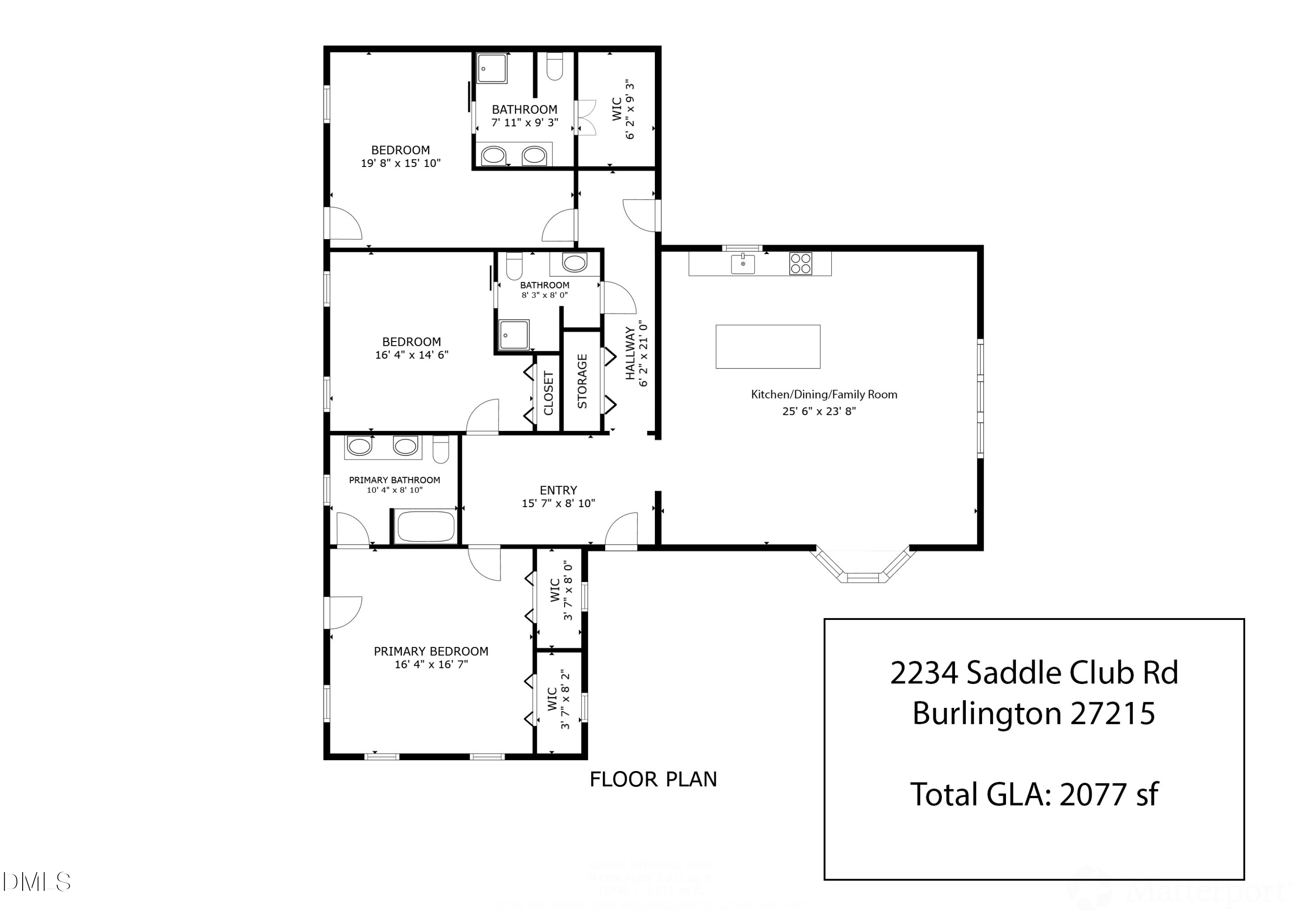 Exterior photo of 2234 Saddle Club Road, Burlington, NC 27215. MLS: 10158081
