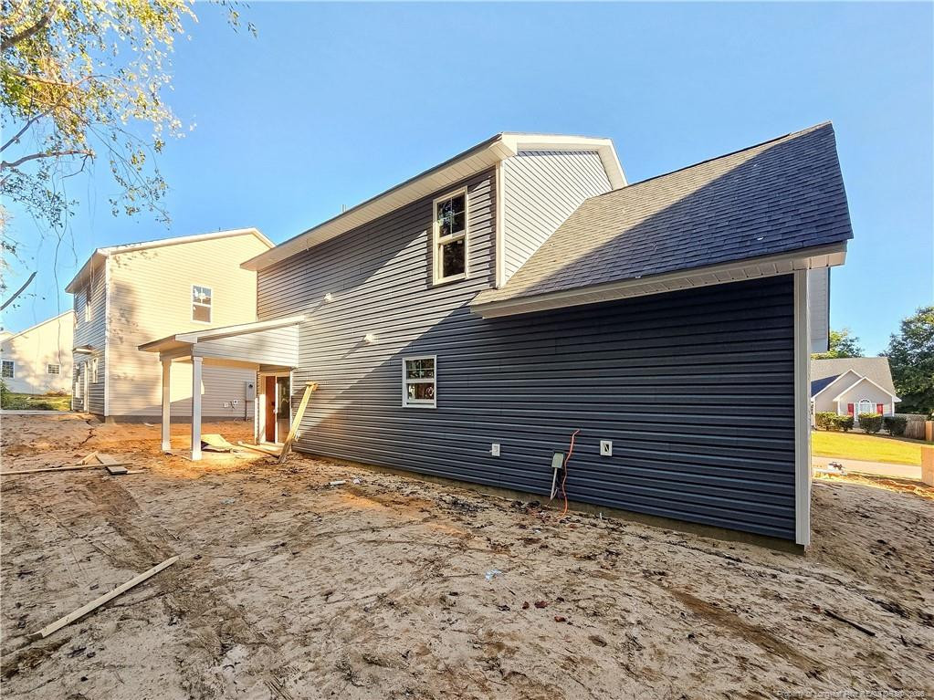 Exterior photo of 2632 Cameron Woods Lane, Fayetteville, NC 28306. MLS: 769260