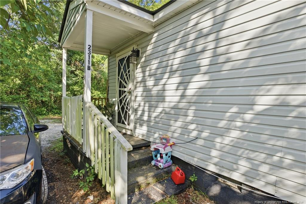 Exterior photo of 2311 Nickey Avenue A&B, Fayetteville, NC 28301. MLS: 768121