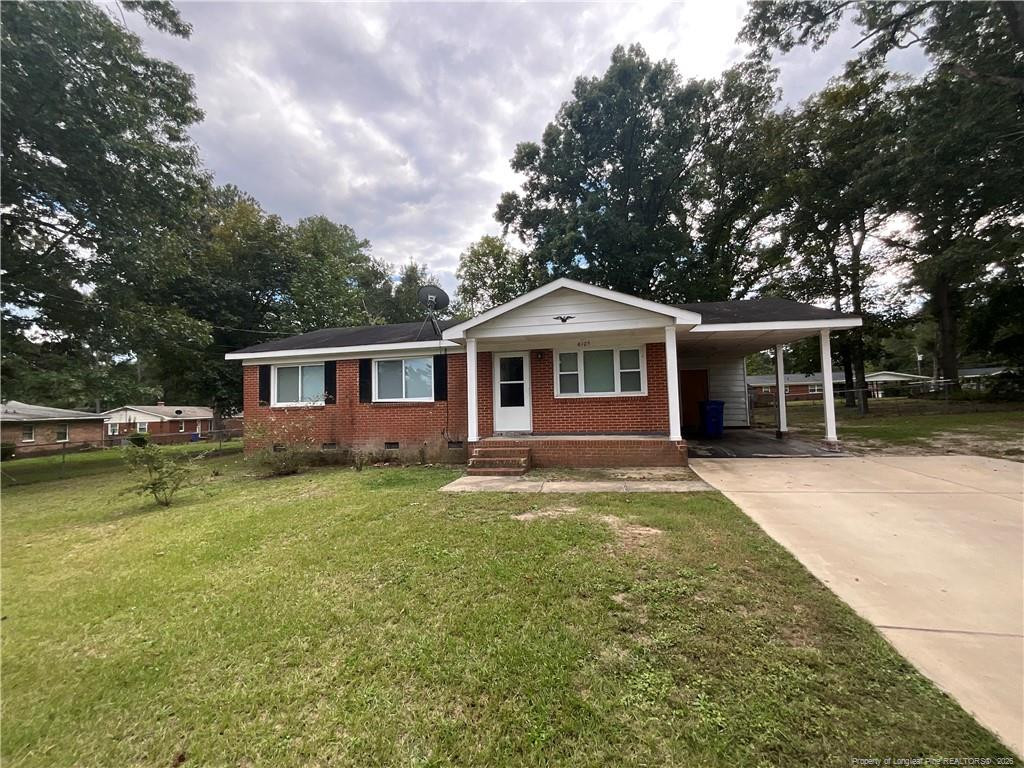 Exterior photo of 6105 Dandy Loop Road, Fayetteville, NC 28314. MLS: 770162